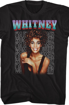 Whitney Houston I'm Every Woman T-Shirt
