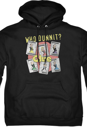 Who Dunnit Clue Hoodie