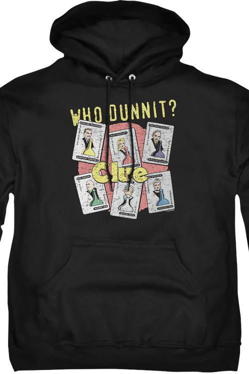 Who Dunnit Clue Hoodie - main product image
