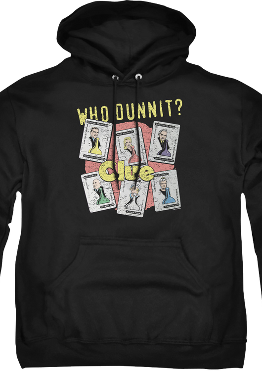 Who Dunnit Clue Hoodie - main product image