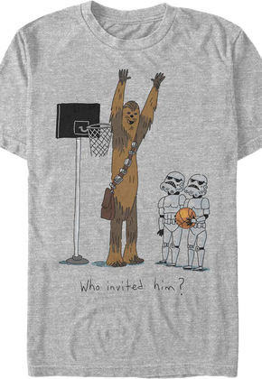 Who Invited Him Star Wars T-Shirt