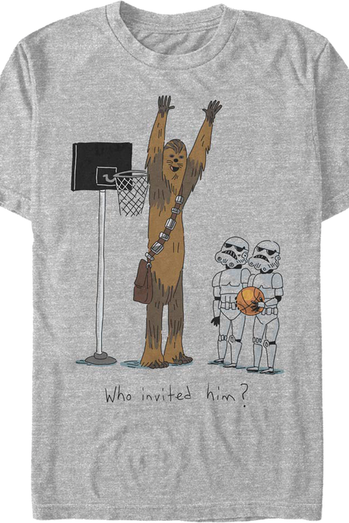 Who Invited Him Star Wars T-Shirtmain product image