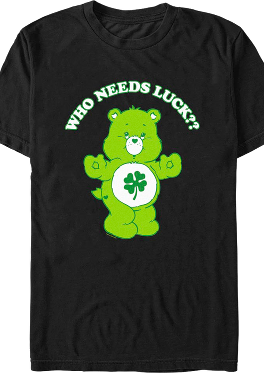 Who Needs Luck Care Bears T-Shirt - main product image