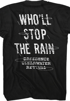 Who'll Stop The Rain Creedence Clearwater Revival T-Shirt
