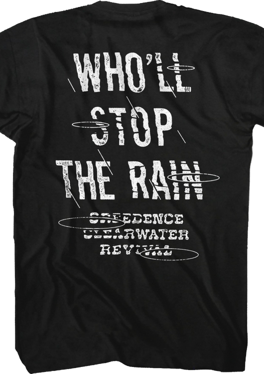 Who'll Stop The Rain Creedence Clearwater Revival T-Shirt - main product image