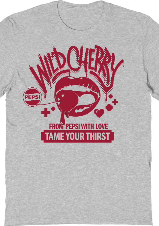Wild Cherry Tame Your Thirst Pepsi T-Shirt - main product image