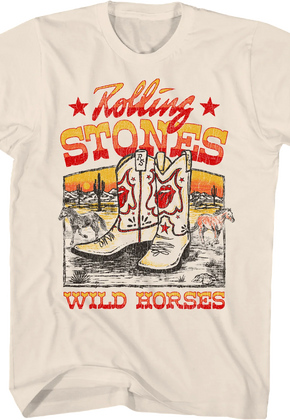 Wild Horses Rolling Stones T-Shirt