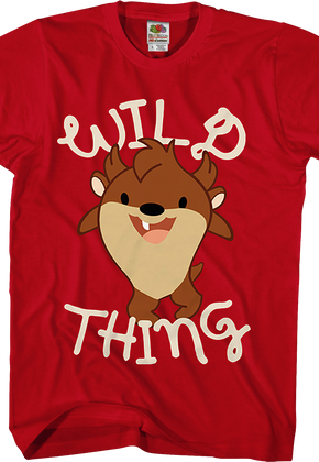 Wild Thing Baby Taz Looney Tunes T-Shirt