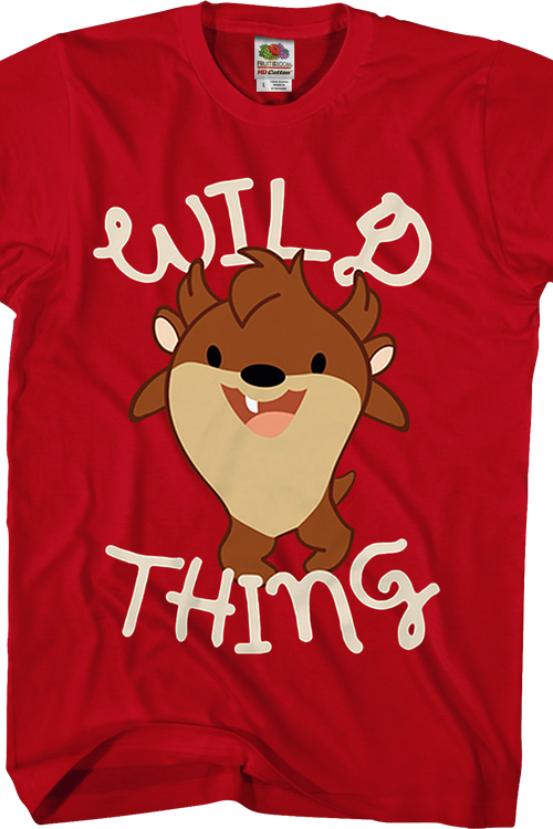 Wild Thing Baby Taz Looney Tunes T-Shirtmain product image