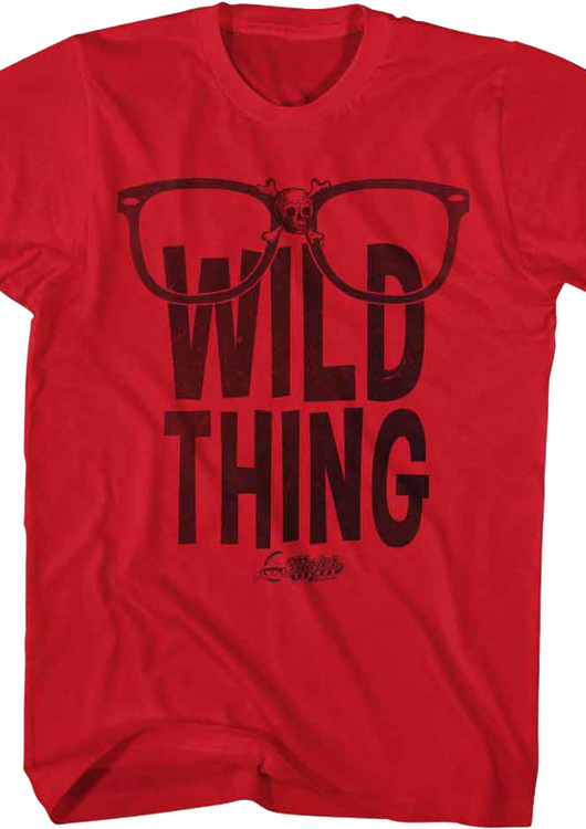 Wild Thing Glasses Major League T-Shirt - main product image