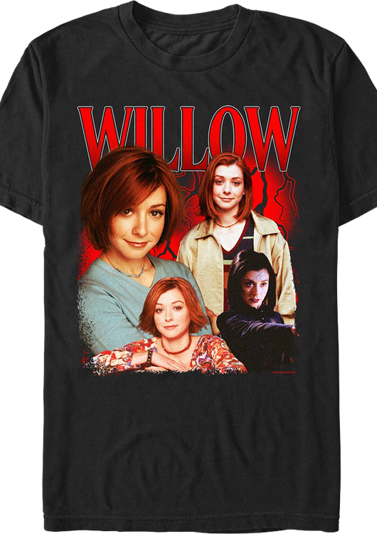 Willow Collage Buffy The Vampire Slayer T-Shirt - main product image