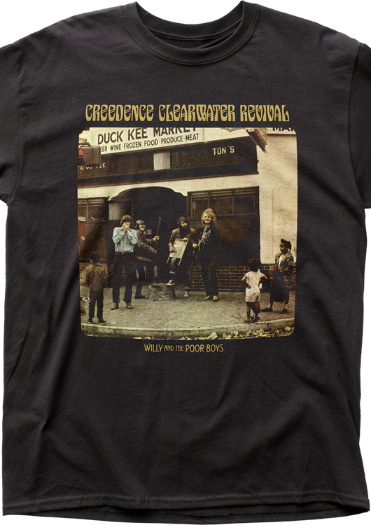 Impact Willy And The Poor Boys Creedence Clearwater Revival T-Shirt - main product image
