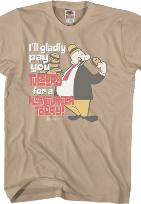 Wimpy Popeye T-Shirt
