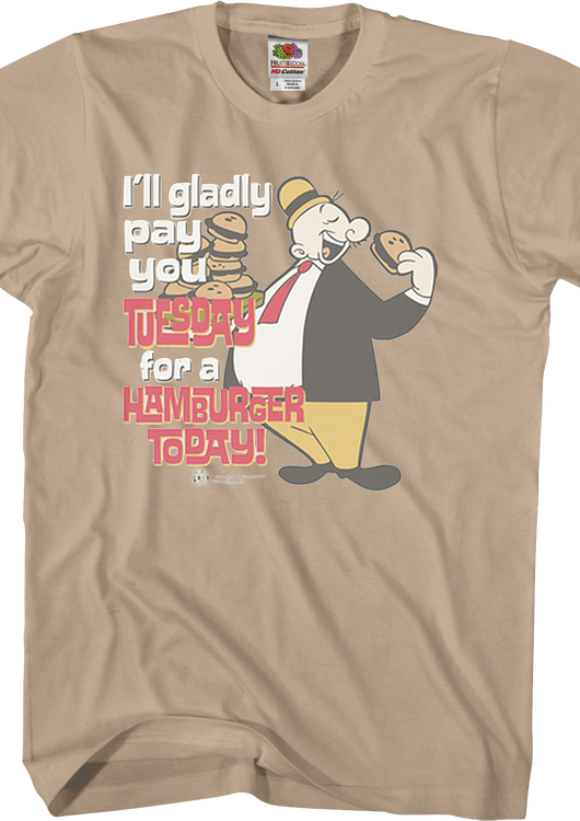 Wimpy Popeye T-Shirt - main product image