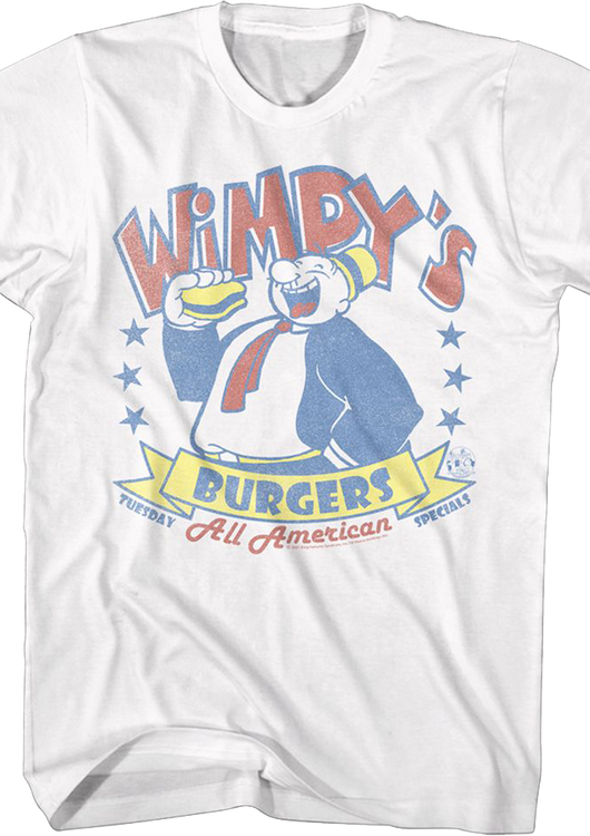 Wimpy's Burgers Popeye T-Shirt - main product image