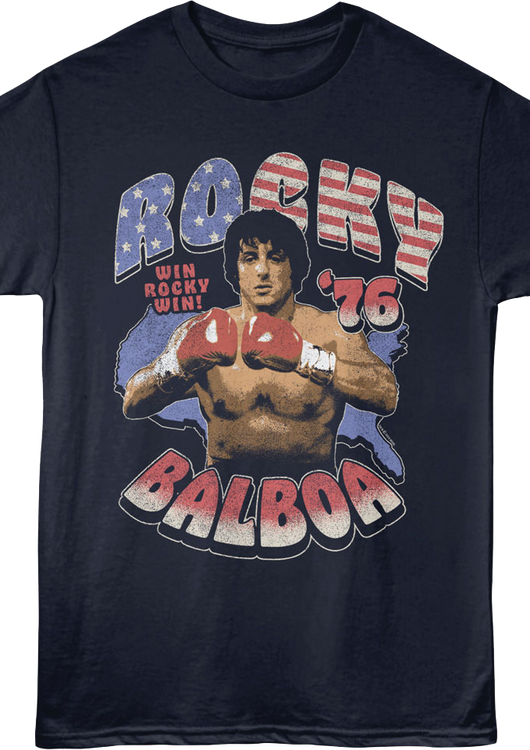 Win Rocky Win '76 Rocky T-Shirt - main product image