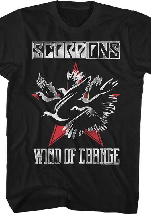 Wind of Change Scorpions T-Shirt - main product image