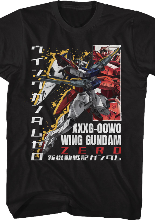 Wing Gundam Zero T-Shirt - main product image