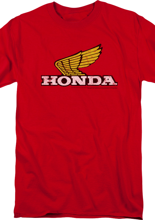 Wing Logo Honda T-Shirt - main product image
