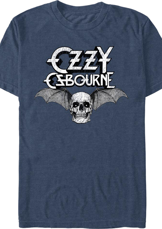 Winged Skull Ozzy Osbourne T-Shirt - main product image