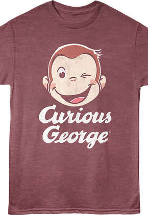 Wink Curious George T-Shirt