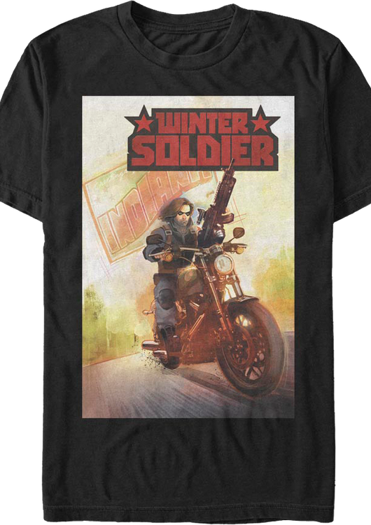 Winter Soldier Marvel Comics T-Shirt - main product image