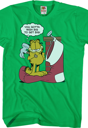 Wish Big Garfield T-Shirt