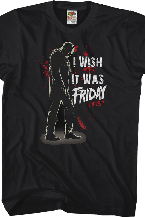Wish It Was Friday the 13th T-Shirtmain product image