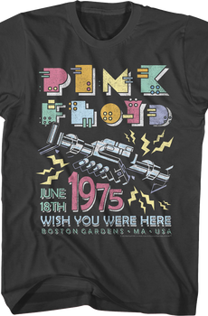 Wish You Were Here Boston Gardens 1975 Pink Floyd T-Shirt