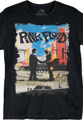 Black Empire Pool Concert Ticket Pink Floyd T-Shirt