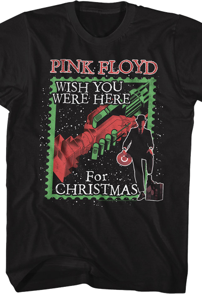 Wish You Were Here For Christmas Pink Floyd T-Shirt