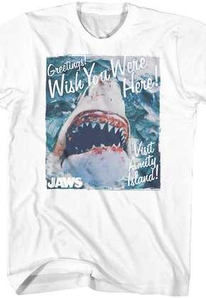 Wish You Were Here Jaws T-Shirt