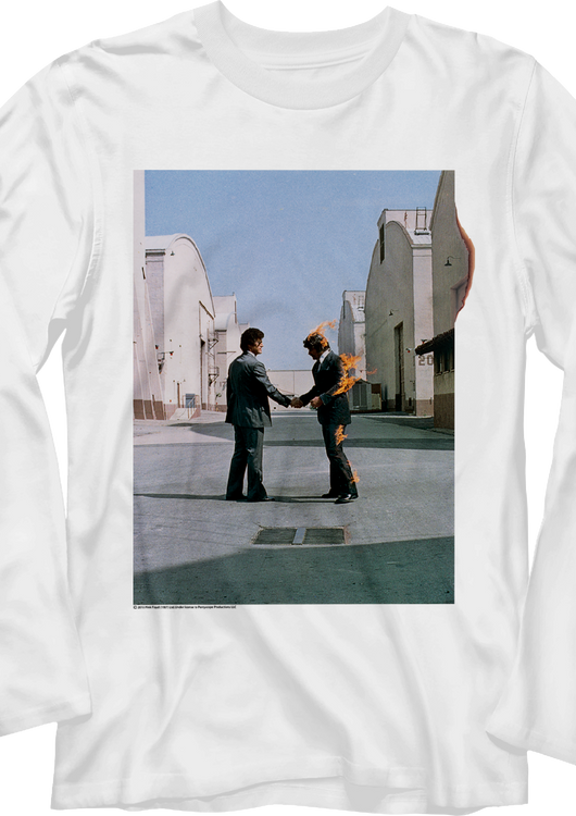 Wish You Were Here Pink Floyd Long Sleeve Shirt - main product image