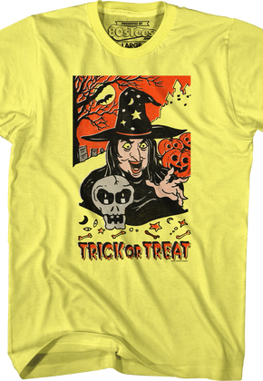 Witch Graveyard Trick Or Treat T-Shirt