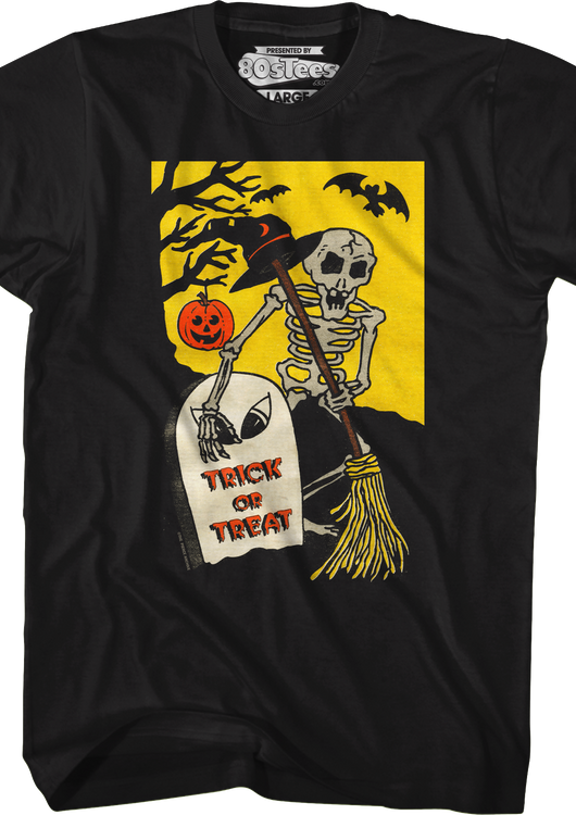 Witch Skeleton T-Shirt - main product image