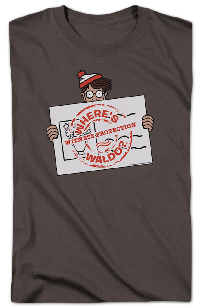 Witness Protection Where's Waldo T-Shirt