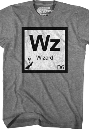 Wizard Element Symbol Dungeons & Dragons T-Shirt