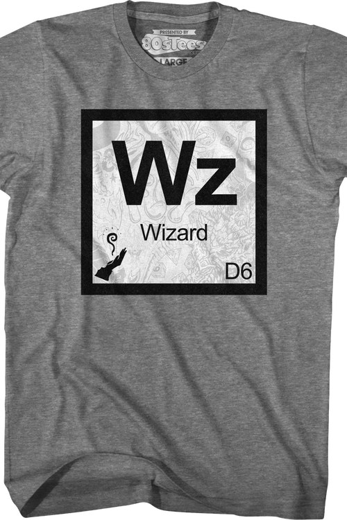 Wizard Element Symbol Dungeons & Dragons T-Shirtmain product image