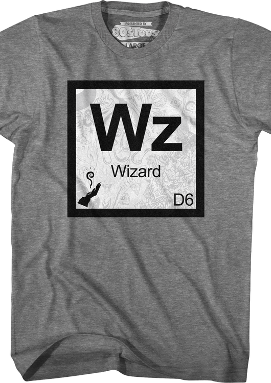 Wizard Element Symbol Dungeons & Dragons T-Shirt - main product image
