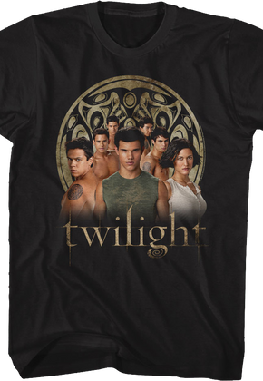 Wolf Pack Group Photo Twilight T-Shirt