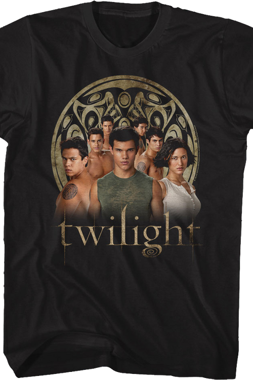 Wolf Pack Group Photo Twilight T-Shirt