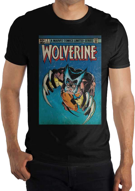 Wolverine #2 Cover Artwork Marvel Comics T-Shirt - main product image