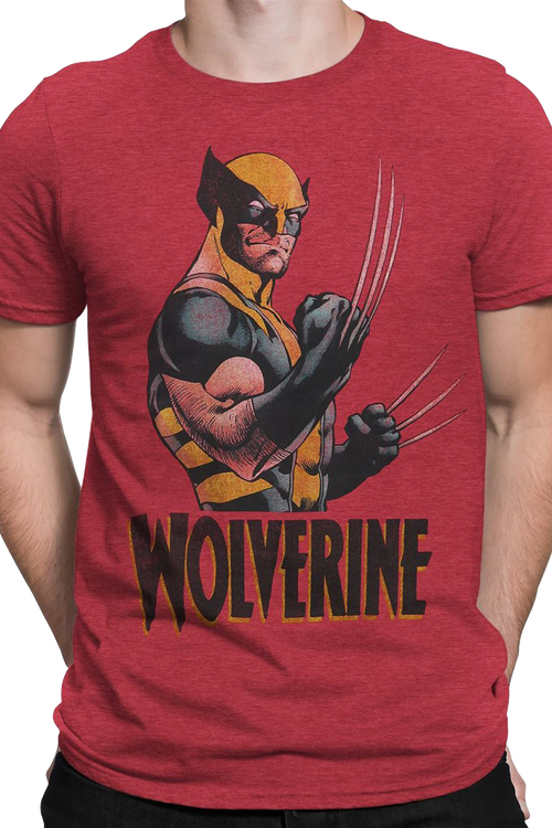 Wolverine Adamantium Claws Marvel Comics T-Shirt - main product image
