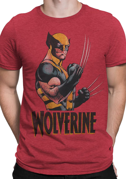 Wolverine Adamantium Claws Marvel Comics T-Shirt - main product image