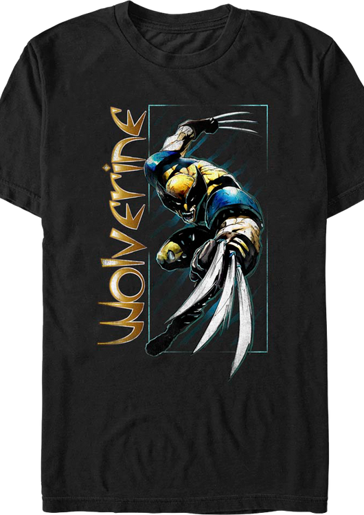 Wolverine Attack Marvel Comics T-Shirt - main product image