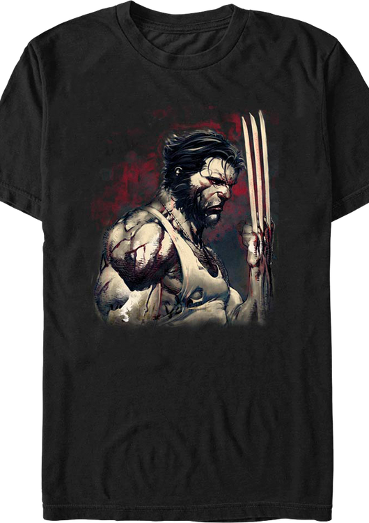 Wolverine Blood And Steel Marvel Comics T-Shirt - main product image
