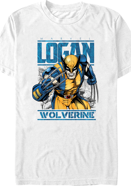 Logan Wolverine Marvel Comics T-Shirt - main product image