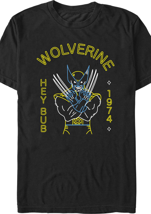 Wolverine Hey Bub 1974 Marvel Comics T-Shirt - main product image