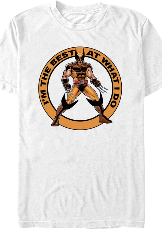 Wolverine I'm The Best At What I Do Marvel Comics T-Shirt - main product image