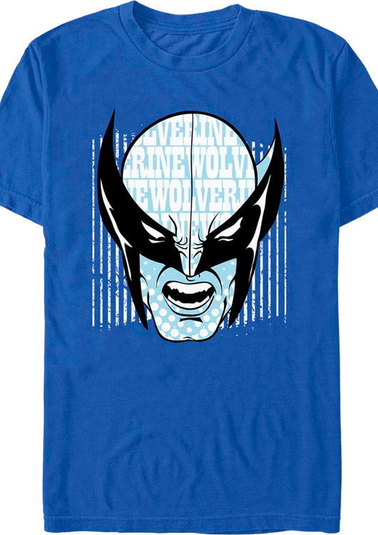 Wolverine Mask Marvel Comics T-Shirt - main product image